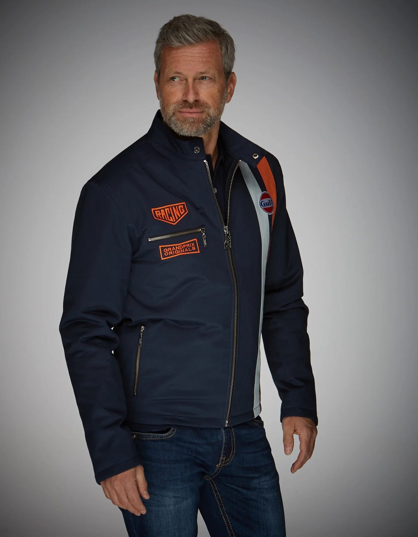 GP Originals Gulf Roadmaster Cotton Jacket – Wine Country Motor Sports
