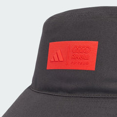 Audi F1 Team Elevated Bucket Hat -  Black