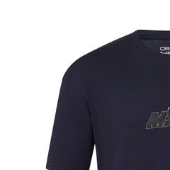 Red Bull Racing F1 Max Verstappen Small Logo T-Shirt - Navy