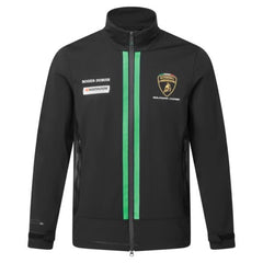 Automobili Lamborghini Squadra Corse Team Softshell Jacket- Black