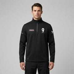 Chip Ganassi Racing Indy Men's Scott Dixon 1/4 Zip Sweatshirt - Black