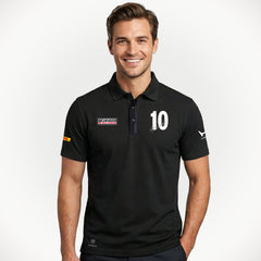 Chip Ganassi Racing Indy Men's Alex Palou Timeless Polo Shirt - Black