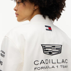 Cadillac F1 Racing 2026 Special Edition Silverstone GP Team Jacket - White