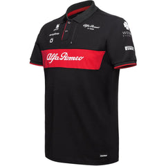 Alfa Romeo Racing F1  Men's Team Polo Shirt - Black