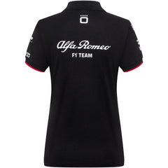 Alfa Romeo Racing F1 Women's Team Polo Shirt - Black