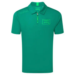 Aston Martin Racing Team Polo Shirt - Podium Green/Fluro Green