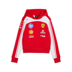 Scuderia Ferrari F1 2026 Women's Team Hoodie - Puma Red