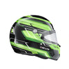 Stilo ST6 Carbon Lite CMR Karting Helmet - Green Graphic