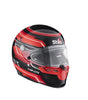 Stilo ST6 Carbon Lite CMR Karting Helmet - Red Graphic