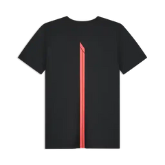 Formula 1 Tech Racing Line T-Shirt - Cloud Dancer/F1 Hot Red/True Black