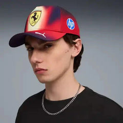 Scuderia Ferrari F1 2026 SE Lewis Hamilton China GP Team Hat - Rosso Corsa