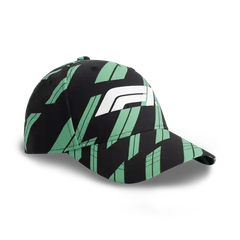 Formula 1 Tech F1 Track Graphic Baseball Hat - Focus Purple/Shift Green