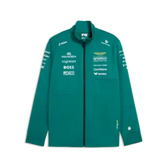 Aston Martin F1 2026 Team Softshell Jacket - Green Lux