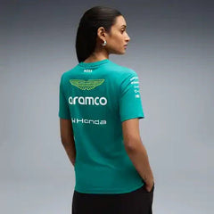 Aston Martin F1 2026 Women's Team T-Shirt - Green Lux