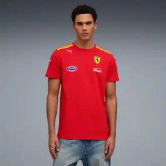 Scuderia Ferrari Hypercar Le Mans 2026 Team T-Shirt - Puma Red