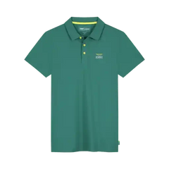 Aston Martin F1 Seasonal Polo Shirt - AM Green/True Black
