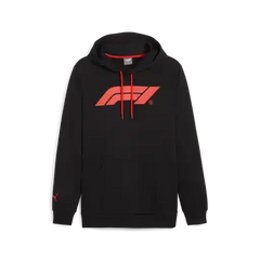 Formula 1 Tech Collection F1 Logo Hooded Sweatshirt - Black/Red
