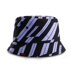 Formula 1 Tech F1 Track Graphic Bucket Hat - Focus Purple/Shift Green