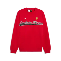 Scuderia Ferrari F1 Fanwear Crew Sweatshirt - Rosso Corsa