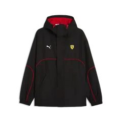 Scuderia Ferrari F1 Fanwear Rain Jacket - Rosso Corsa/Puma Black