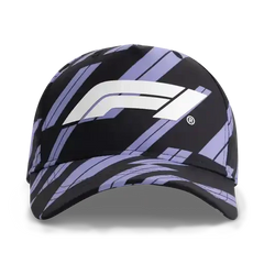 Formula 1 Tech F1 Track Graphic Baseball Hat - Focus Purple/Shift Green
