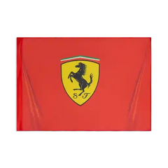 Scuderia Ferrari F1 Flag - Rosso Corsa