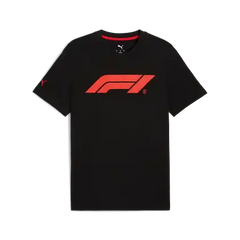 Formula 1 Tech Collection F1 Essential Logo T-Shirt - Black/White/Red/Seafoam