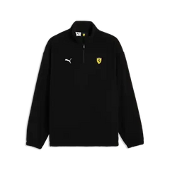 Scuderia Ferrari F1 Fanwear 1/4 Zip Sweatshirt - Rosso Corsa/Puma Black