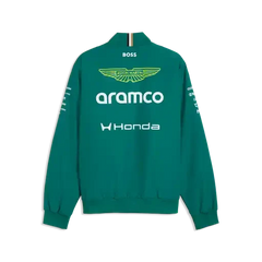 Aston Martin F1 2026 Team Bomber Jacket - Green Lux