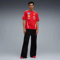 Scuderia Ferrari F1 2026 Team Drivers T-Shirt - Puma Red