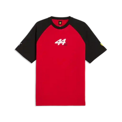 Scuderia Ferrari F1 Lewis Hamilton T-Shirt - Rosso Corsa-Puma Black