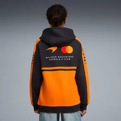 McLaren F1 2026 Kids Team Hoodie - Youth Papaya