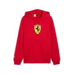 Scuderia Ferrari F1 Big Shield Hoodie - Rosso Corsa/Puma Black