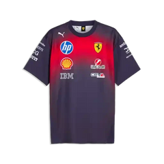 Scuderia Ferrari F1 2026 Special Edition China GP Team T-Shirt - Deep Plum