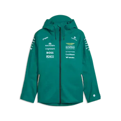 Aston Martin F1 2026 Team Rain Jacket - Green Lux