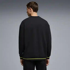 Aston Martin F1 Fanwear Logo Stealth Crew Sweatshirt - True Black