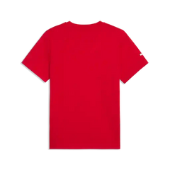 Scuderia Ferrari F1 Fanwear Large Shield T-Shirt - Rosso Corsa/Puma White