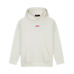 Formula 1 Tech Collection F1 Racing Line Hoodie - F1 Hot Red/Cloud Dancer
