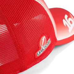 Scuderia Ferrari F1 2026 Charles Leclerc Team Trucker Hat - Puma Red