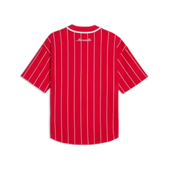 Scuderia Ferrari F1 Baseball Jersey - Rosso Corsa/Puma Black