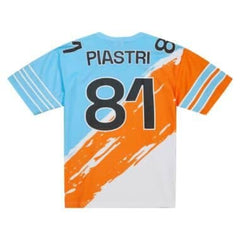 McLaren Racing F1 Special Edition Miami GP Oscar Piastri Mitchell & Ness Paintbrush Jersey