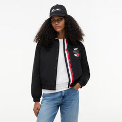 Cadillac F1 Racing Women's Logo Coach Jacket - Black