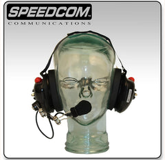 Speedcom SCC 101 Behind-the-Head Headset Dual Radio