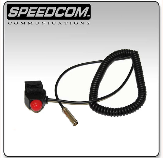 Speedcom Velcro Mount Style  Push-To Talk Switch