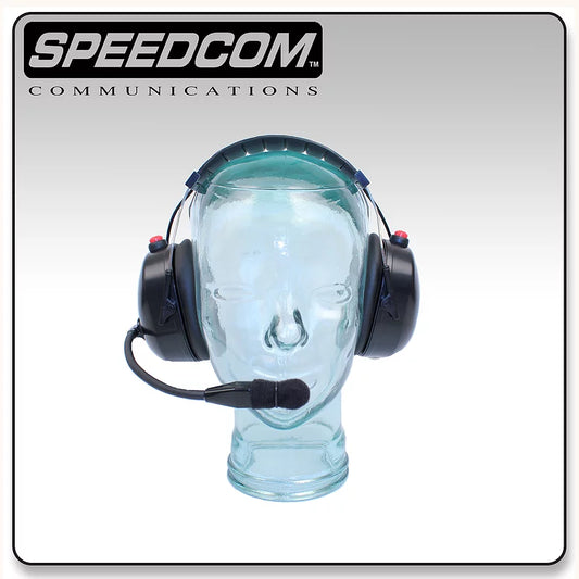 Speedcom SCC 102 Over-the-Head Dual Radio Headset