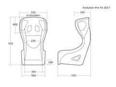 Cobra Evolution Pro Fit Seat