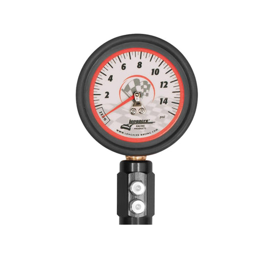 Longacre Deluxe 2 ½” GID Tire Gauge 0-15 by ¼ lb