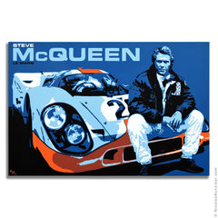 Hunziker Steve McQueen Le Mans Trilogy-Between Scenes - Canvas