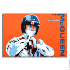 Hunziker Steve McQueen Le Mans Trilogy-Just Like Jo - Canvas