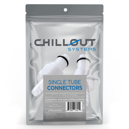 Chillout Single Tube Connectors (Pair)